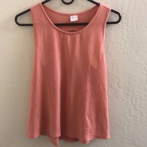 Shirt with cutout in back